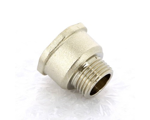 Переходник НВ никелированный UNI-FITT 1/2"x3/4" Переходник НВ никелированный UNI-FITT 1/2"x3/4"