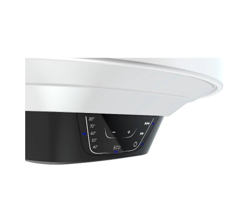 Водонагреватель электрический накопительный Ariston BLU1 ECO ABS PW 80л круглый узкий эмаль эл.упр-е