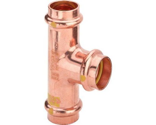 Тройник пресс медь Profipress VIEGA G SC-Contur 42x22x42