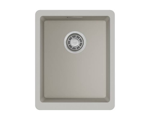 Omoikiri Kata 34-U-PA Кухонная мойка Artgranit 34x42 см, цвет: пастила 4993379