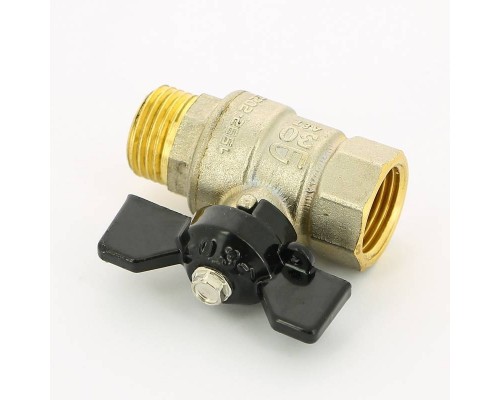 Кран Pride LD НВ 1/2" полнопроходной бабочка