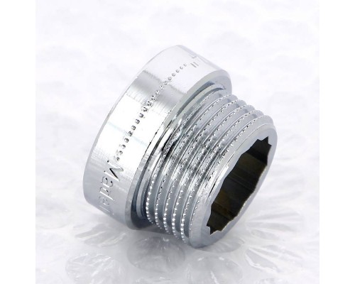 Удлинитель НВ хромированный UNI-FITT 3/4"x10мм Удлинитель НВ хромированный UNI-FITT 3/4"x10мм