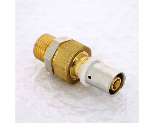 Муфта пресс-Н со сгоном UNI-FITT 16х1/2" Муфта пресс-Н со сгоном UNI-FITT 16х1/2"