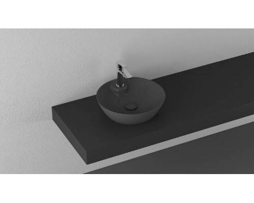 Раковина, ISVEA, SistemaY Soft, шгв 450-450-120, отверстия для смесителя-1, цвет-антрацит матовый Раковина, ISVEA, SistemaY Soft, шгв 450-450-120, отверстия для смесителя-1, цвет-антрацит матовый