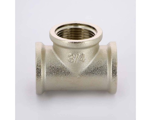 Тройник В никелированный UNI-FITT 3/4" Тройник В никелированный UNI-FITT 3/4"