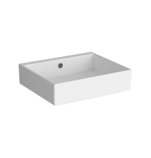 Раковина, Vitra, ArchiPlan, шгв 450-385-120, отверстия для смесителя-отсутствуют, цвет-белый