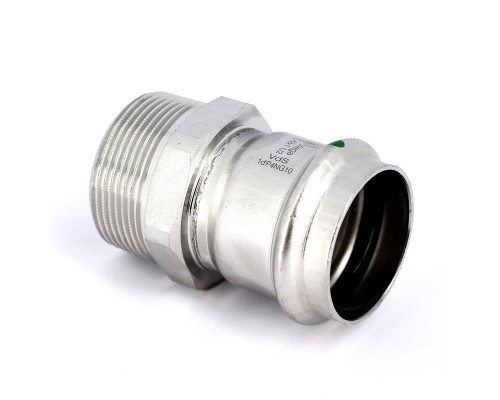 Муфта пресс-Н нержавеющая сталь Sanpress Inox VIEGA 42х1 1/2" Муфта пресс-Н нержавеющая сталь Sanpress Inox VIEGA 42х1 1/2"