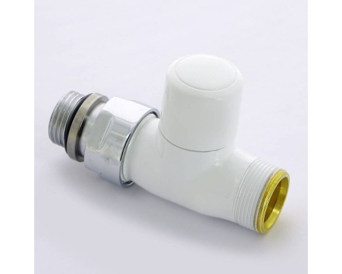 Вентиль обратный Carlo Poletti New-Smart НН 1/2" х М24 х 19 цвет белый
