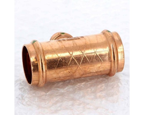 Тройник пресс медь Profipress VIEGA 35x18x35