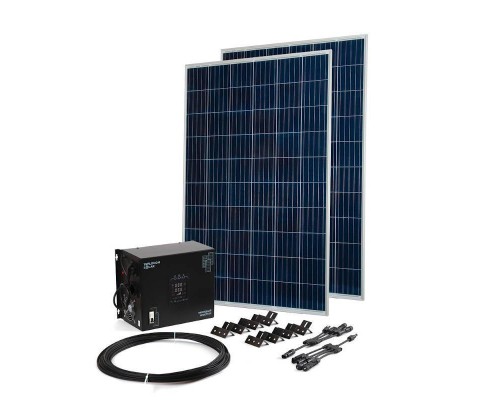 Комплект Teplocom Solar-1500 + Солнечная панель 250Вт х 2