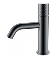 Boheme Stick Diamond Смеситель для раковины длина излива 13,5 см, без дк, цвет: shine gun metall 121-SGM