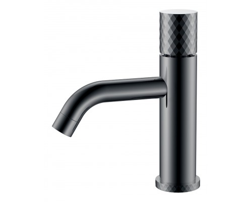 Boheme Stick Diamond Смеситель для раковины длина излива 13,5 см, без дк, цвет: shine gun metall 121-SGM
