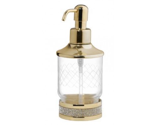 Boheme Royal Cristal Дозатор настольный, цвет: золото 10929-G Boheme Royal Cristal Дозатор настольный, цвет: золото 10929-G