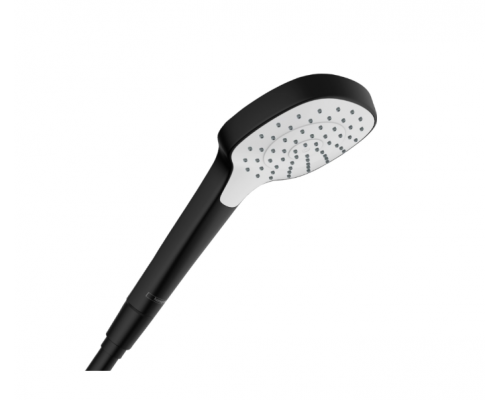 Ручной душ, Hansgrohe, Croma Select E, 110, цвет-чёрный матовый