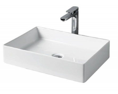 Раковина, Artceram, Scalino, шгв 550-380-115, отверстия для смесителя-отсутствуют, цвет-White Matt