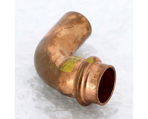 Отвод пресс медь Viega 15 однораструбный Profipress G SC-Contur Отвод пресс медь Viega 15 однораструбный Profipress G SC-Contur