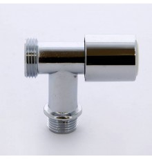 Вентиль угловой для стиральных машин хромированный ITAP 1/2"х3/4"