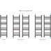 Сунержа Богема Полотенцесушитель водяной 30x100h, цвет: без покрытия 00-0220-1030