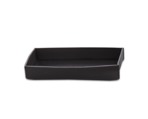 Лоток, Decor Walther, Nappa TAB L, шгв 290-170-45, цвет-черно-коричневый