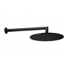 Верхний душ, Cisal, Shower, шг 300-300, цвет-Matt Black