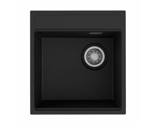 Мойка, OMOIKIRI, Yoru, шгв 470-510-223, отверстия для смесителя-3 промаркированных, цвет-чёрный