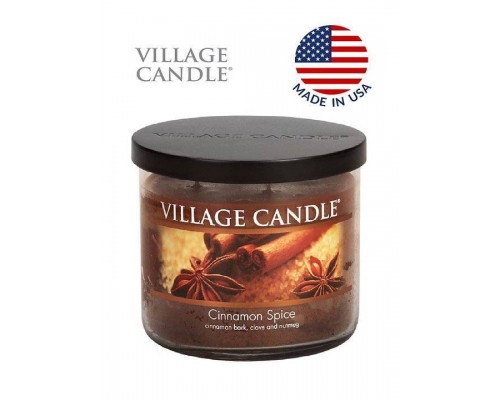 Декоративная свеча Village Candle Пряная корица (396 грамм)