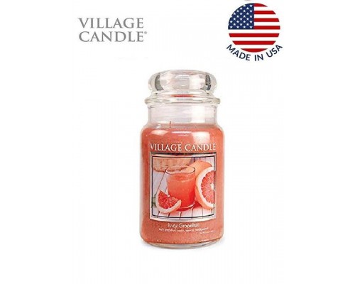 Декоративная свеча Village Candle Сочный Грейпфрут (602 грамма)