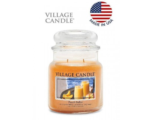 Декоративная свеча Village Candle Персиковый коктейль (389 грамм)