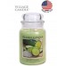Декоративная свеча Village Candle Огурец и морская соль (602 грамма)