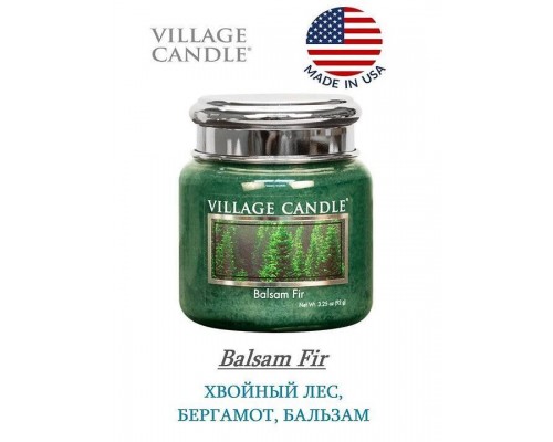 Декоративная свеча Village Candle Хвойный лес (92 грамма)