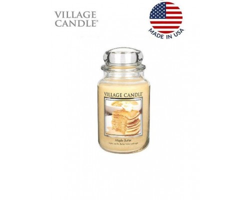 Декоративная свеча Village Candle Кленовый сироп (602 грамма)