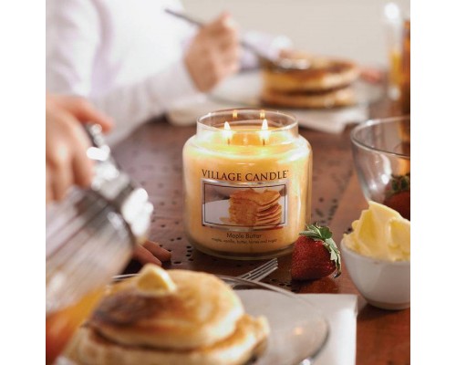Декоративная свеча Village Candle Кленовый сироп (389 грамм)
