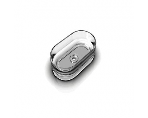 Раковина, KNIEF, Ellipse Shape, шгв 550-320-130, отверстия для смесителя-отсутствуют, цвет-Amber