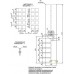 Allen Brau Infinity Накладка для сифона 71,4x13,8 см, цвет: черный 8.210N6-BBA