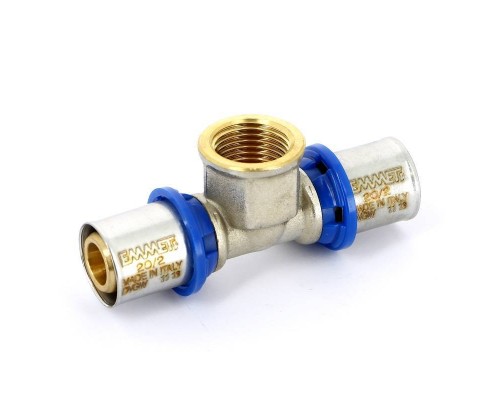 Тройник пресс-В EMMETI 20х1/2"х20
