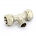 Тройник обжим-Н никелированный TIEMME 20х3/4"х20