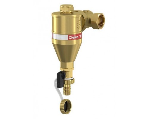 Сепаратор шлама, Flamco, Clean T, DN20, 3/4, PN, бар-10, T°C от -10 до  120