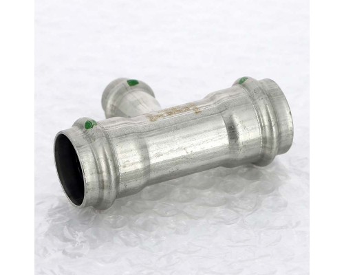 Тройник пресс нержавеющая сталь Sanpress Inox VIEGA 28х15х28 Тройник пресс нержавеющая сталь Sanpress Inox VIEGA 28х15х28