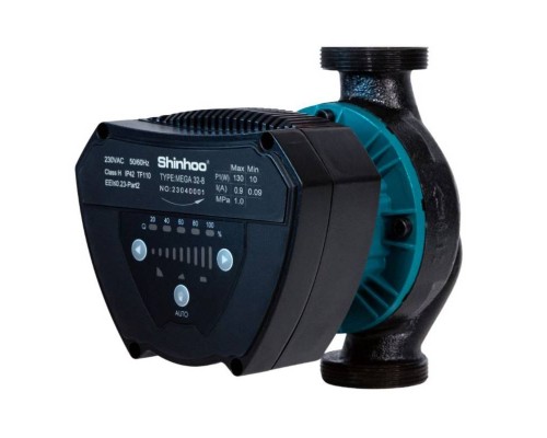 Насос циркуляционный ээ Shinhoo MEGA 40-6F, фланцевый 220В