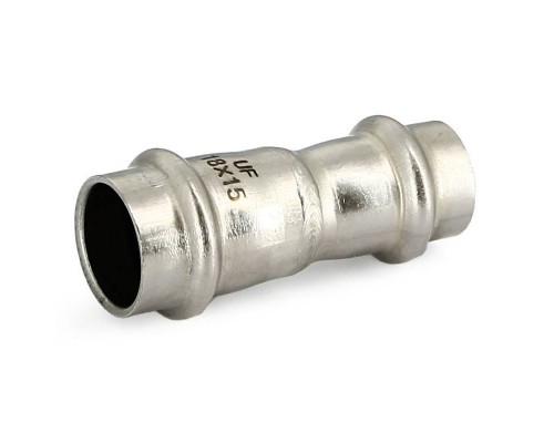 Муфта пресс UNI-FITT 35 х 28 нержавеющая сталь