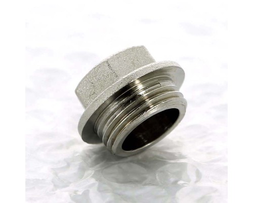 Заглушка Н никелированная UNI-FITT 1/2" Заглушка Н никелированная UNI-FITT 1/2"