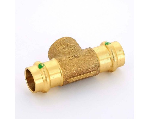 Тройник пресс-В бронза Sanpress VIEGA 18х1/2"х18 Тройник пресс-В бронза Sanpress VIEGA 18х1/2"х18