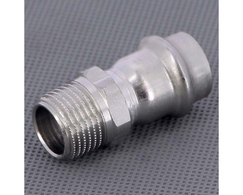 Муфта пресс-Н нержавеющая сталь Sanpress Inox VIEGA 18х1/2" Муфта пресс-Н нержавеющая сталь Sanpress Inox VIEGA 18х1/2"