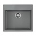 Omoikiri Tedori 57-GR Кухонная мойка Tetogranit 57x51 см, цвет: leningrad grey 4993566
