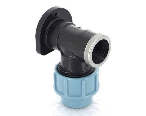 Водорозетка обжим-В для труб ПНД UNIDELTA 25x3/4" Водорозетка обжим-В для труб ПНД UNIDELTA 25x3/4"