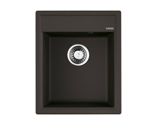 Omoikiri Daisen 42-DC Кухонная мойка Artgranit 42x51 см, цвет: темный шоколад 4993605