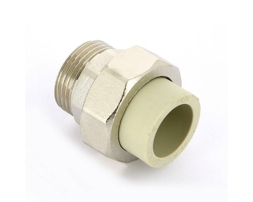 Муфта сварка-Н с разъемным соединением FV-PLAST 25х1" Муфта сварка-Н с разъемным соединением FV-PLAST 25х1"