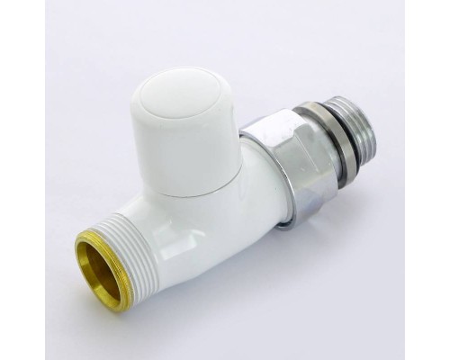 Вентиль обратный Carlo Poletti New-Smart НН 1/2" х М24 х 19 цвет белый