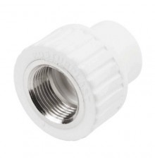 Муфта PP-R бел комб Дн25х3/4" ВР РосТурПласт 10655