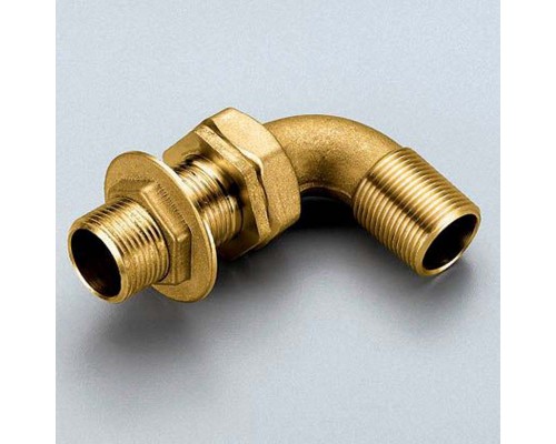 Выпуск резервуарный Н угловой разборный TIEMME 1/2"